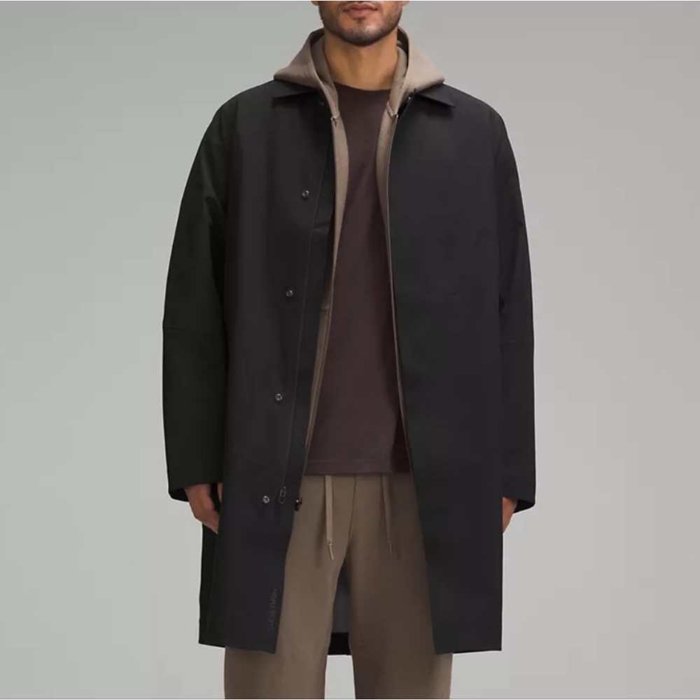 NWT Lululemon New Venture Rain Trench Coat Jacket M